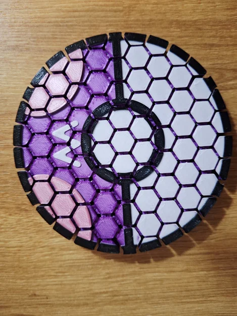 Miếng Lót Ly Pokéball Linh Hoạt – In Hết Đi Thôi! - Không Cần MMU - Image 3