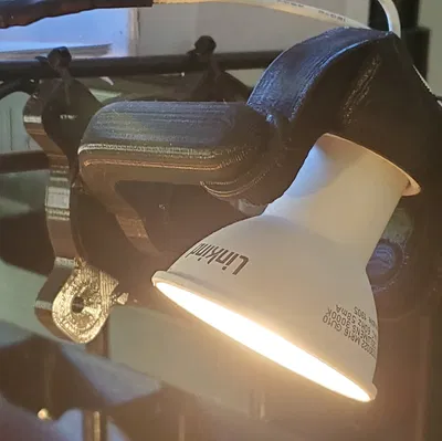 Chui đèn GU10 Xoay được (In liền mạch)