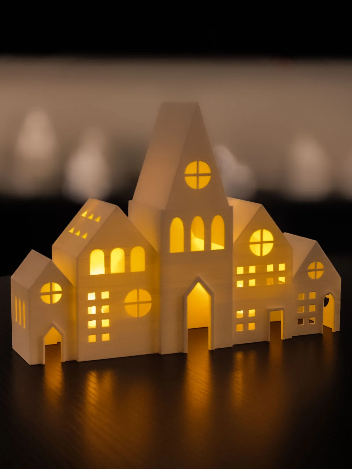 Nhà Giáng Sinh Đèn Tealight 2 1