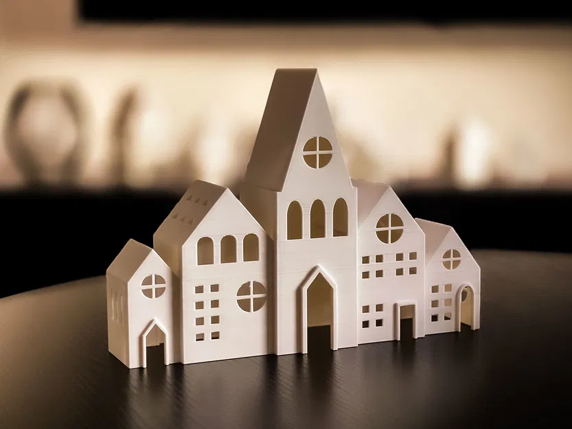 Nhà Giáng Sinh Đèn Tealight 2 - Image 3