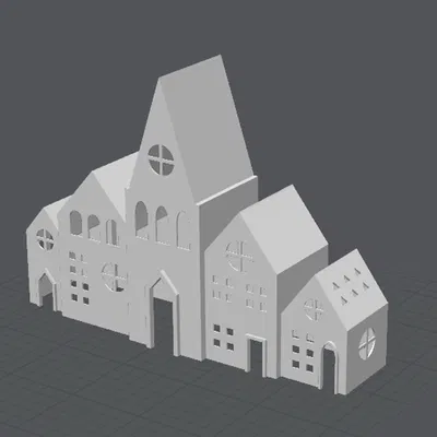 Nhà Giáng Sinh Đèn Tealight 2