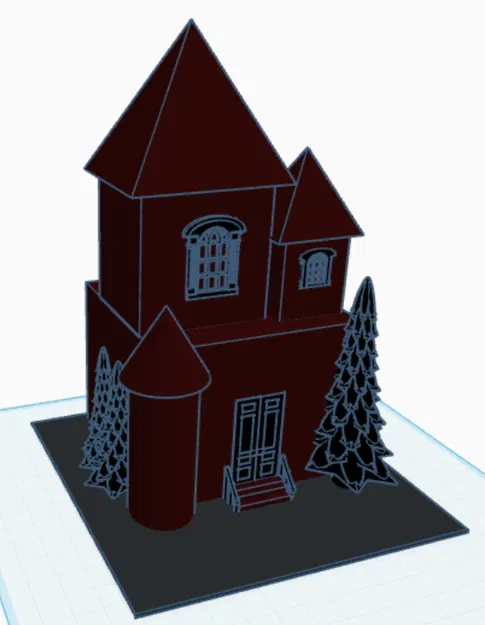 Mô hình Nhà Ma Ám "Haunted" - Image 1