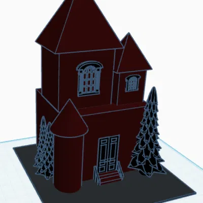 Mô hình Nhà Ma Ám "Haunted"