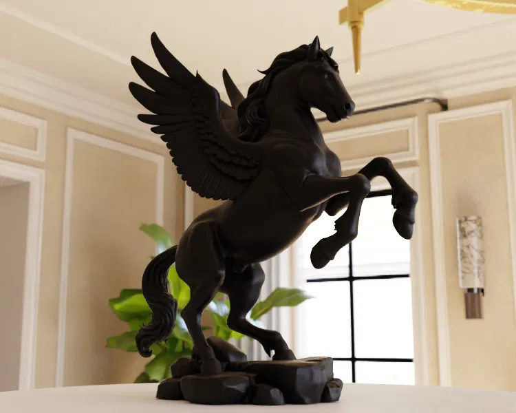 Mô Hình 3D Pegasus Độc Đáo - Image 1