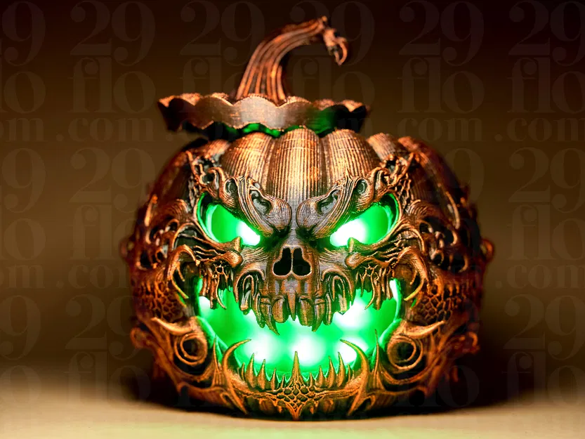 Halloween Scary Pumpkin #2 - Image 1