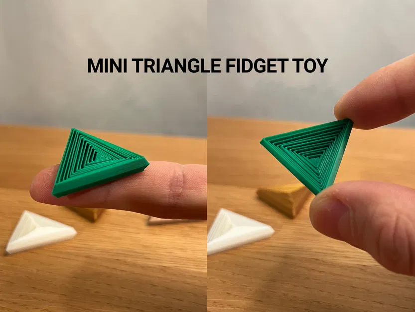 Đồ Chơi Fidget Tam Giác Mini - Image 1