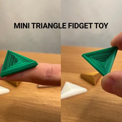 Đồ Chơi Fidget Tam Giác Mini