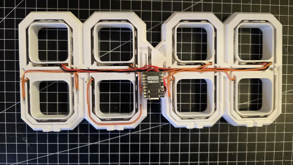 Thêm một chiếc đồng hồ kỹ thuật số LED với đèn LED WS2812B... - Image 6