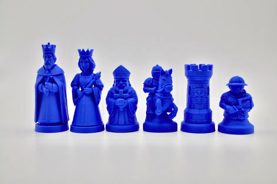 Bộ cờ vua Người Ai Cập đấu với Người Châu Âu - Image 3