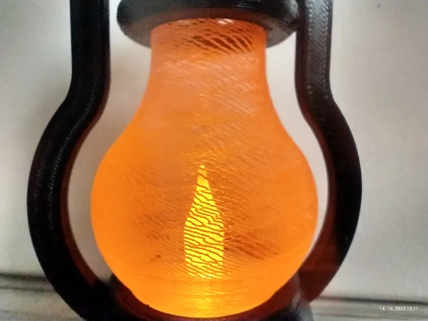 Lồng đèn có nến LED trang trí - Image 7