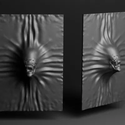 Alien Xenomorph Lộ Đầu - Fan Art