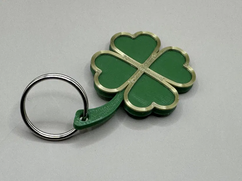 Móc Khóa Cỏ Bốn Lá - Image 1