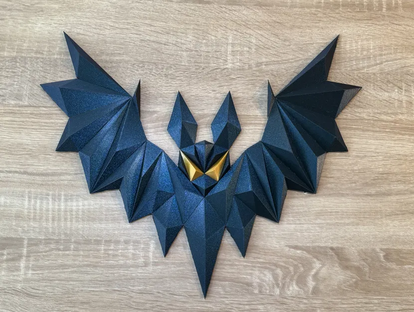 Tranh Dán Tường Dơi Halloween Rùng Rợn - Image 2