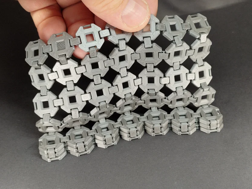 Oktaflexit fabric - Mảnh vải hình bát giác - Image 3