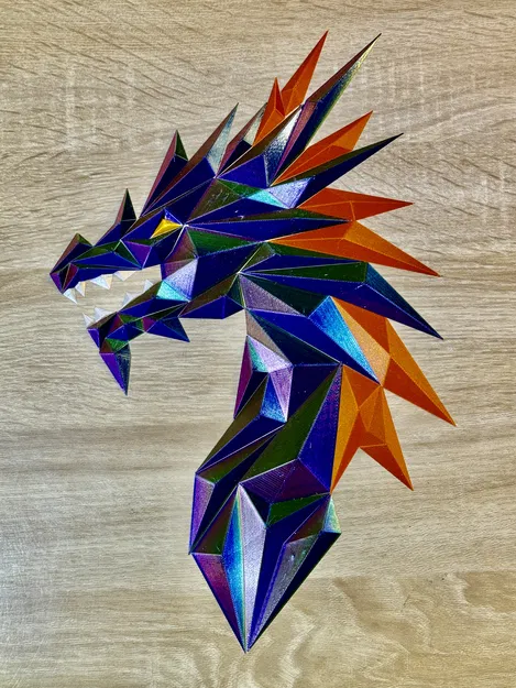 Rồng Pha Lê Treo Tường 3D - Image 3