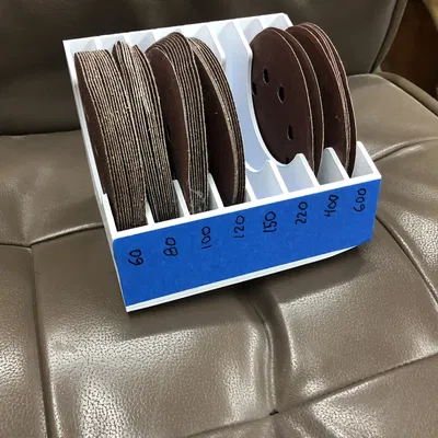 Chỗ để đĩa chà nhám 5 inch