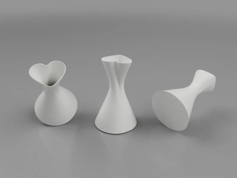 Bình Trái Tim Valentine Chế Độ "Vase Mode" Hiện Đại (Phiên Bản Đã Sửa) - Image 1