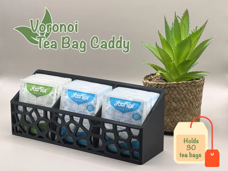 Kệ Đựng Túi Trà Voronoi - Image 1