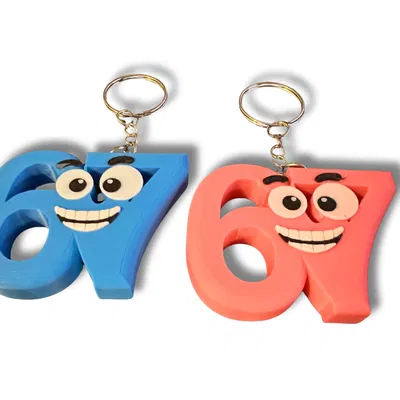 Móc Khóa Viral Meme Số 67