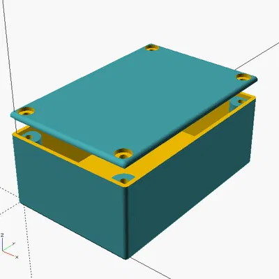 Hộp Dự Án (Có Thể Tùy Chỉnh Thông Số)