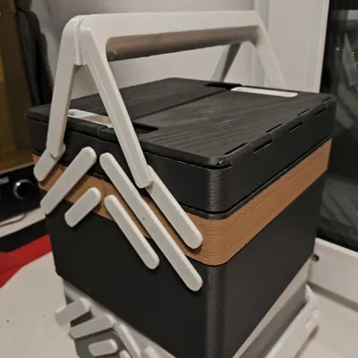 Hộp đựng đồ/may vá dạng console - kết nối bằng ốc vít