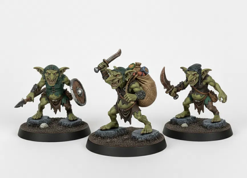 Mô Hình Miniature D&D: Bộ Goblin - Image 1