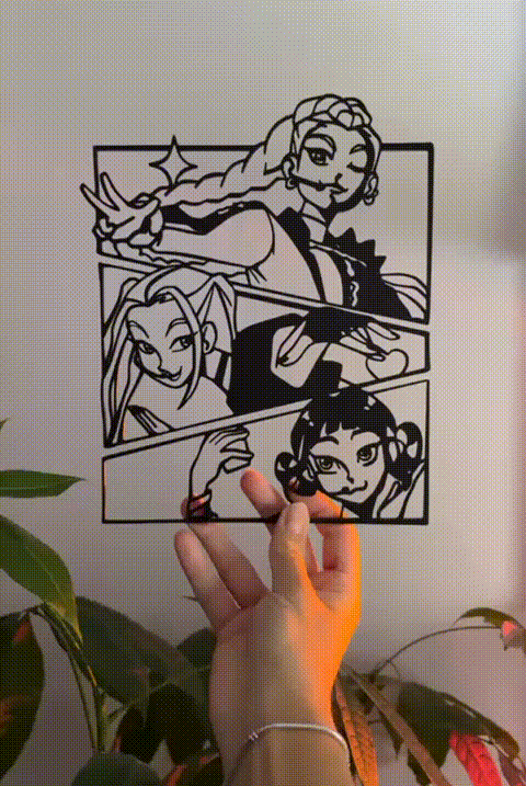 Tranh Treo Tường KPop Demon Hunters - Image 2