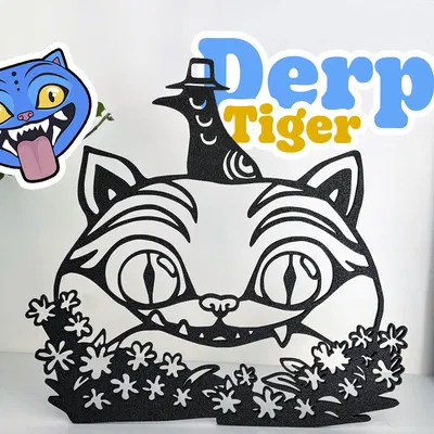 Móc Treo Tường Derpy Tiger KPOP DEMON HUNTERS