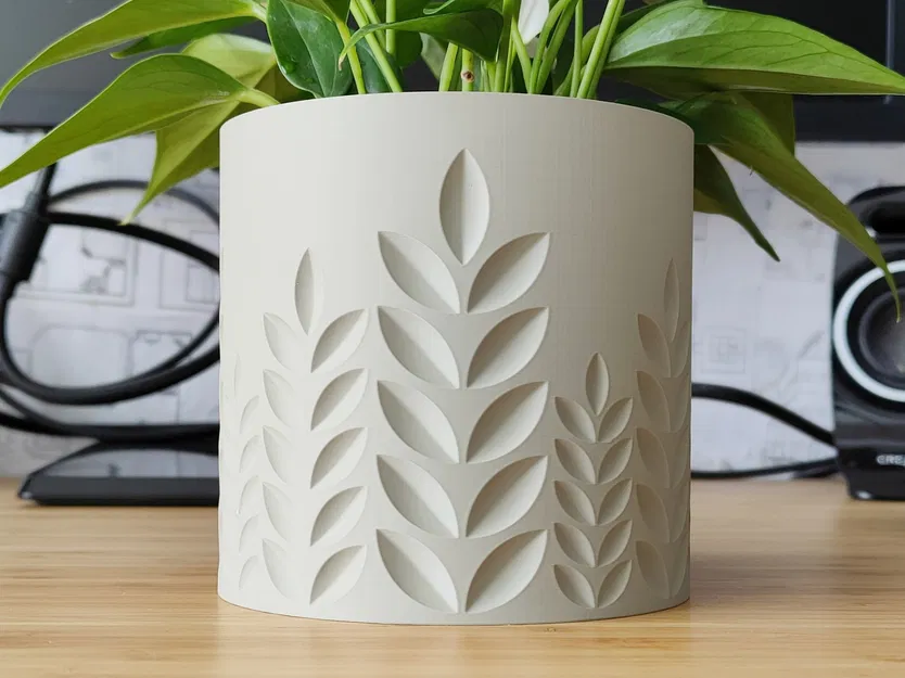 Chậu Cây Lúa Mì và Bình Cắm Hoa - Thiết kế Vase Mode - Image 1