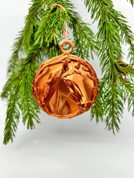 Mô hình ngựa trang trí cây thông Noel - Image 2