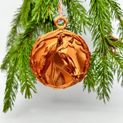 Mô hình ngựa trang trí cây thông Noel