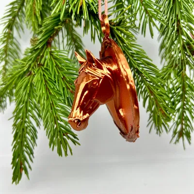 Mô hình ngựa trang trí cây thông Noel