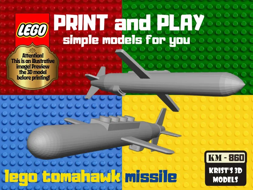 Tên Lửa Tomahawk Lego - Image 1