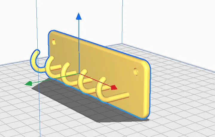 Kệ Treo Chìa Khóa Tối Giản – Phiên Bản 3 & 5 Móc - Image 3