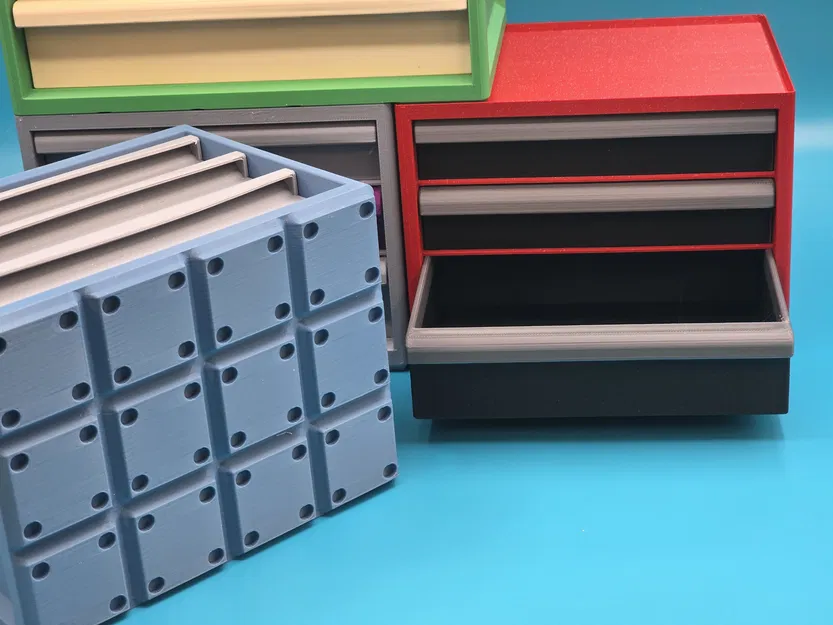 Toolboxfinity: Tủ Đựng Đồ Nghề Gridfinity Cứng Cáp Xếp Chồng - Image 6