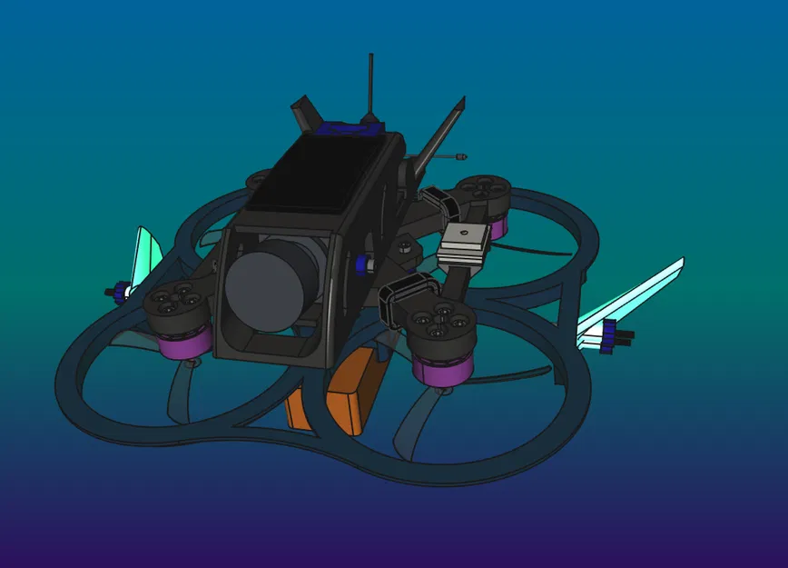 Drone FPV BD1 "Chimera" - Mã nguồn mở 2.2" - Image 13