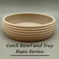 Tô và Khay Đựng Đồ "Catch Bowl and Tray | Rope" - Thumbnail 1