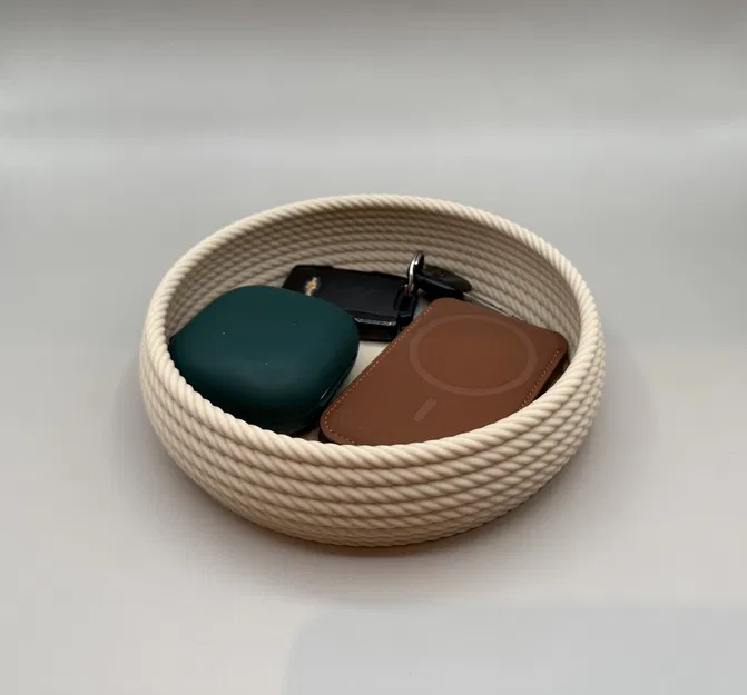 Tô và Khay Đựng Đồ "Catch Bowl and Tray | Rope" - Image 6