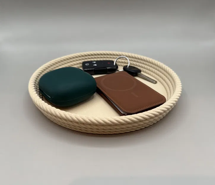Tô và Khay Đựng Đồ "Catch Bowl and Tray | Rope" - Image 7