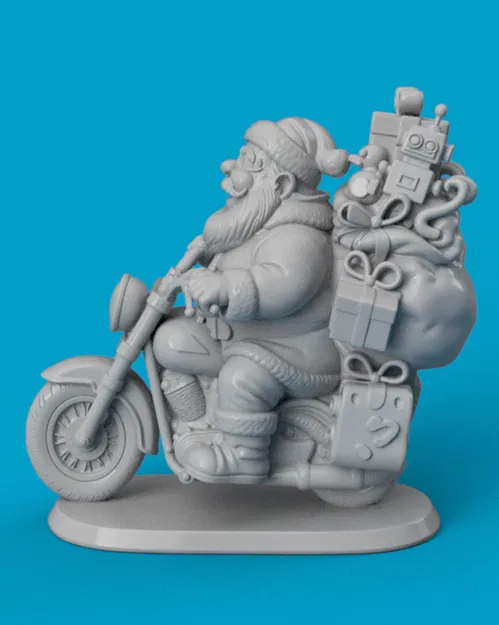 Ông Già Noel Cưỡi Xe Máy - Image 2