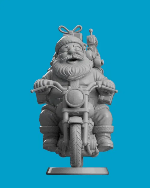 Ông Già Noel Cưỡi Xe Máy - Image 3