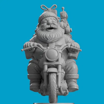 Ông Già Noel Cưỡi Xe Máy