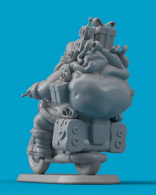 Ông Già Noel Cưỡi Xe Máy - Image 4