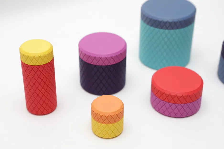 Hộp tròn 01 - Vân xoắn (Parametric) - Image 2