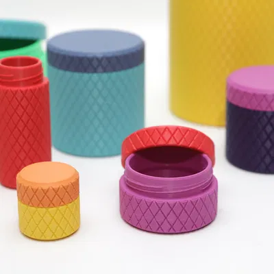 Hộp tròn 01 - Vân xoắn (Parametric)