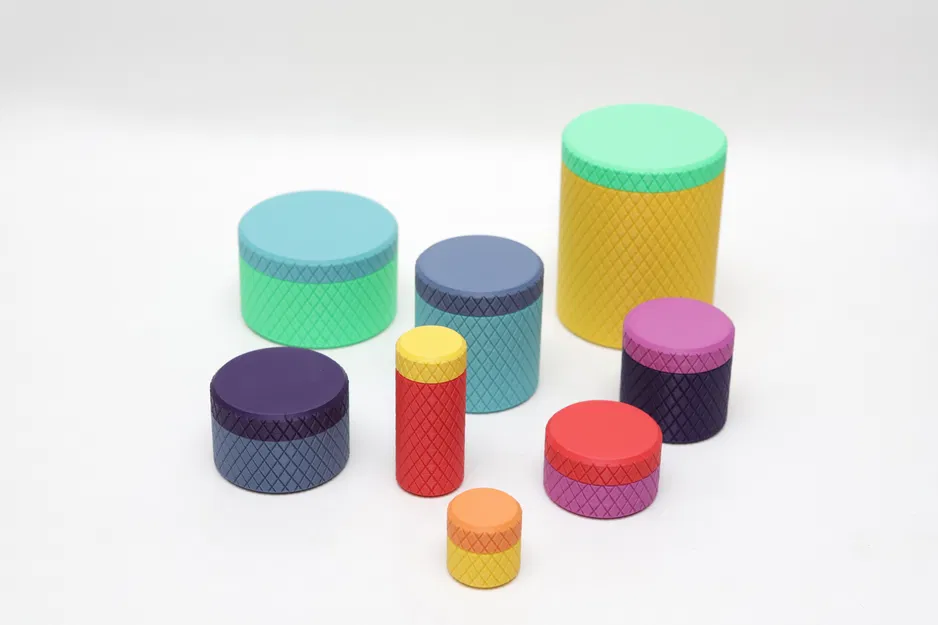 Hộp tròn 01 - Vân xoắn (Parametric) - Image 4