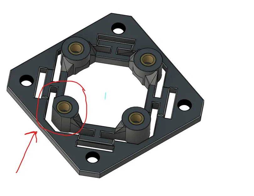 Giá đỡ động cơ Z Core One - Image 3