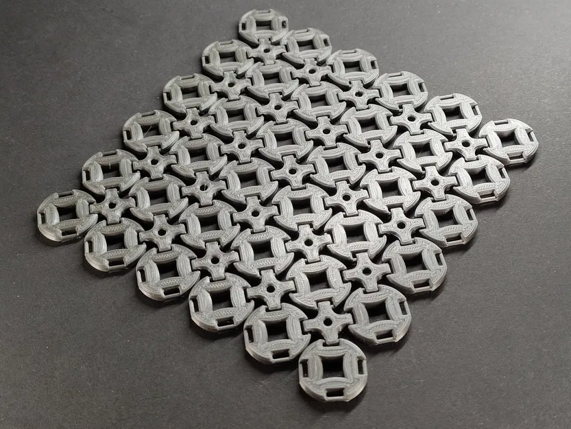 Vải tròn dẻo Circle flexit Fabric - Image 2