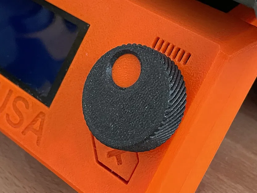 Núm xoay 2 mảnh có vân/xoắn ốc cho Prusa MK3S - Image 1