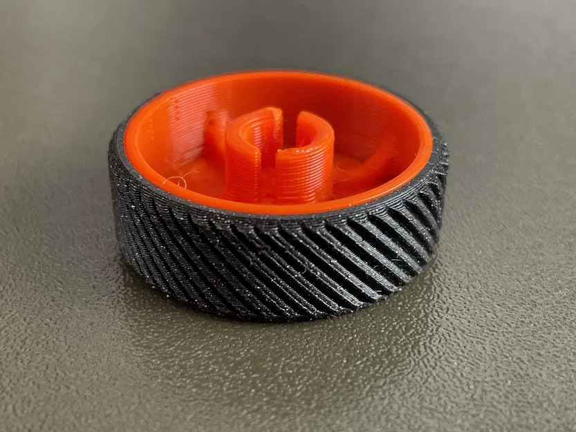 Núm xoay 2 mảnh có vân/xoắn ốc cho Prusa MK3S - Image 2